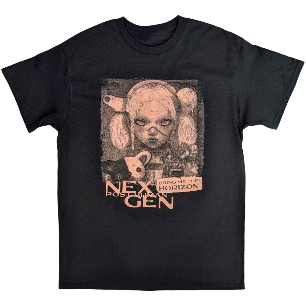 Bring Me The Horizon - Distressed Nex Gen Herren TShirt - Schwarz